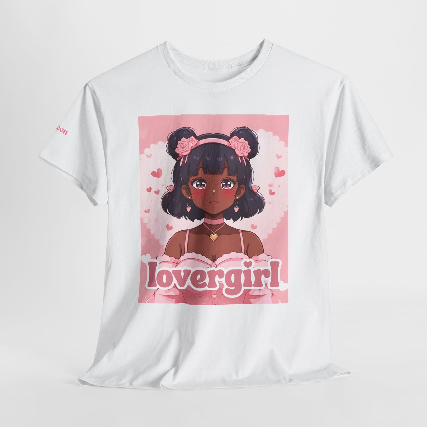 Lovergirl Anime Girl Graphic Tee