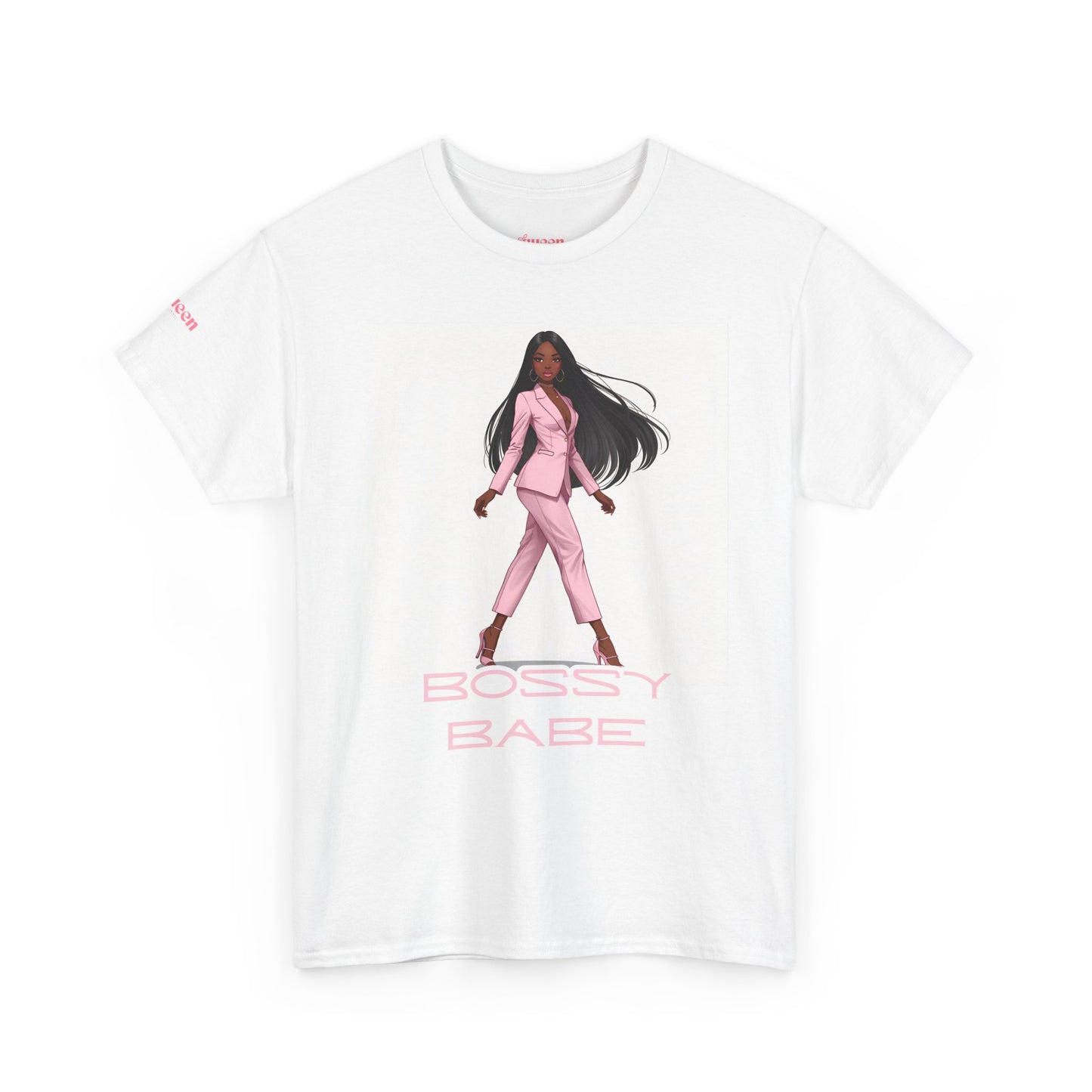Bossy Babe Tee — Pink Power Graphic T‑Shirt