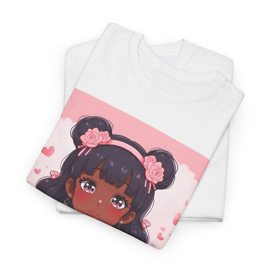 Lovergirl Anime Girl Graphic Tee