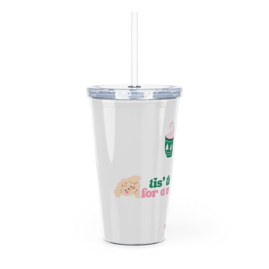 Holiday Mocha Tumbler with Straw — 'tis the season for a mocha latte