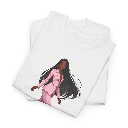 Bossy Babe Tee — Pink Power Graphic T‑Shirt