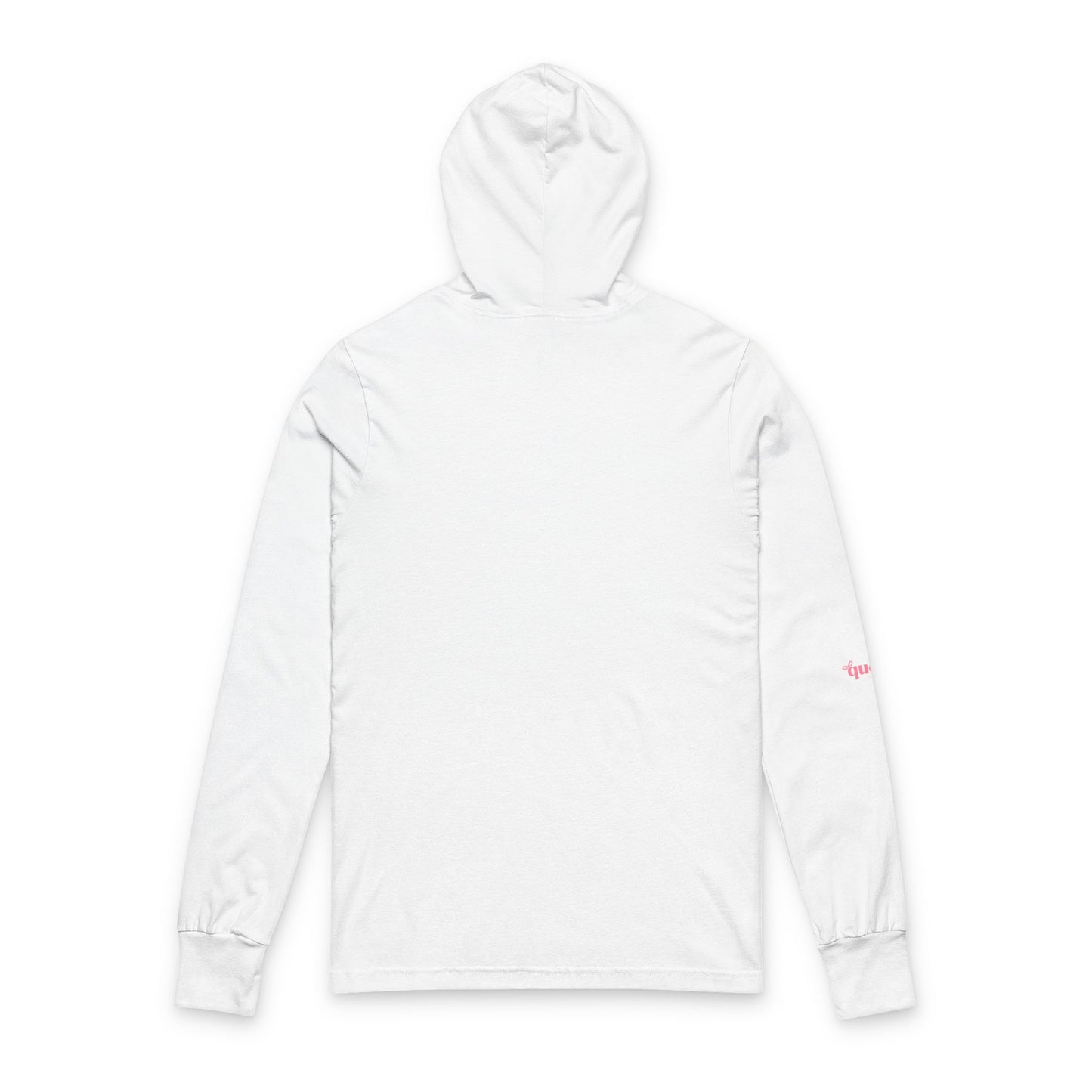 Lovergirl Hooded Long-Sleeve Tee — Cute Romantic Graphic Top