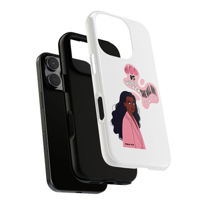 Phone Case — 'God is Within Her, She Will Not Fail' Inspirational Illustrated Case