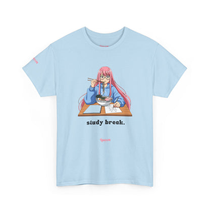 Study Break Tee — Cute Anime Girl Graphic Shirt