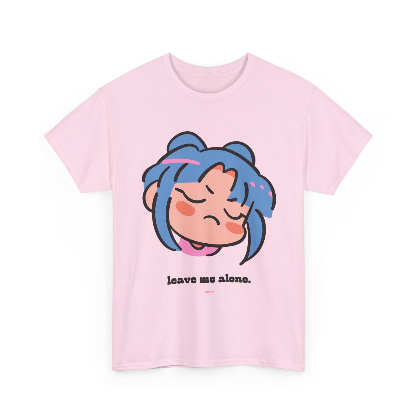 Leave Me Alone Tee — Cute Anime Sad Girl Graphic T-Shirt