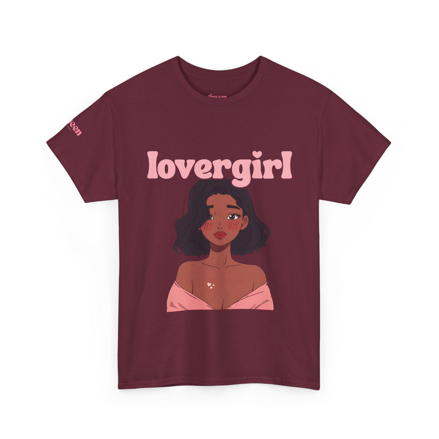 Lovergirl Graphic Tee — Cute Pink Illustration Shirt