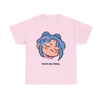 Leave Me Alone Tee — Cute Anime Sad Girl Graphic T-Shirt