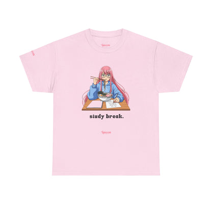 Study Break Tee — Cute Anime Girl Graphic Shirt