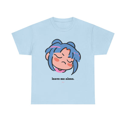 Leave Me Alone Tee — Cute Anime Sad Girl Graphic T-Shirt