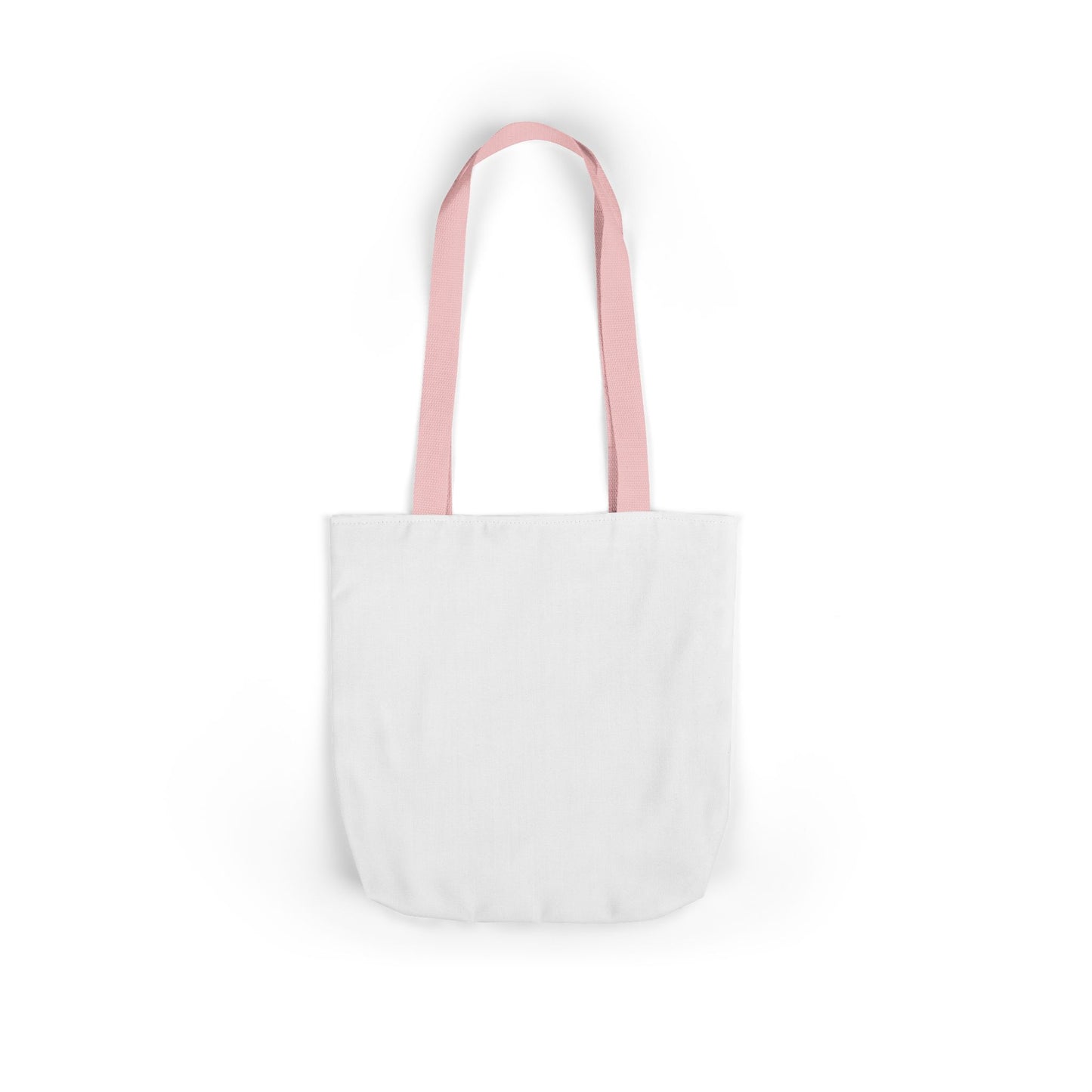 Tote Bag — 'Life is Good' Pink Bow Canvas Tote, Cute Heart Gift Bag
