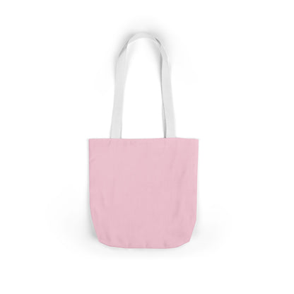 Pink "She’s Love" Afro Woman Canvas Tote