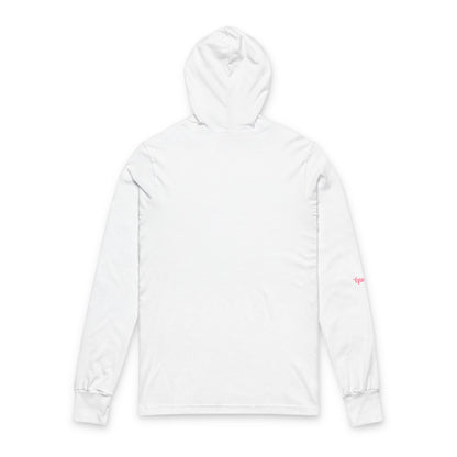 Girls' Faith Hoodie Tee – "I Love the Lord" Pink Graphic Long-Sleeve