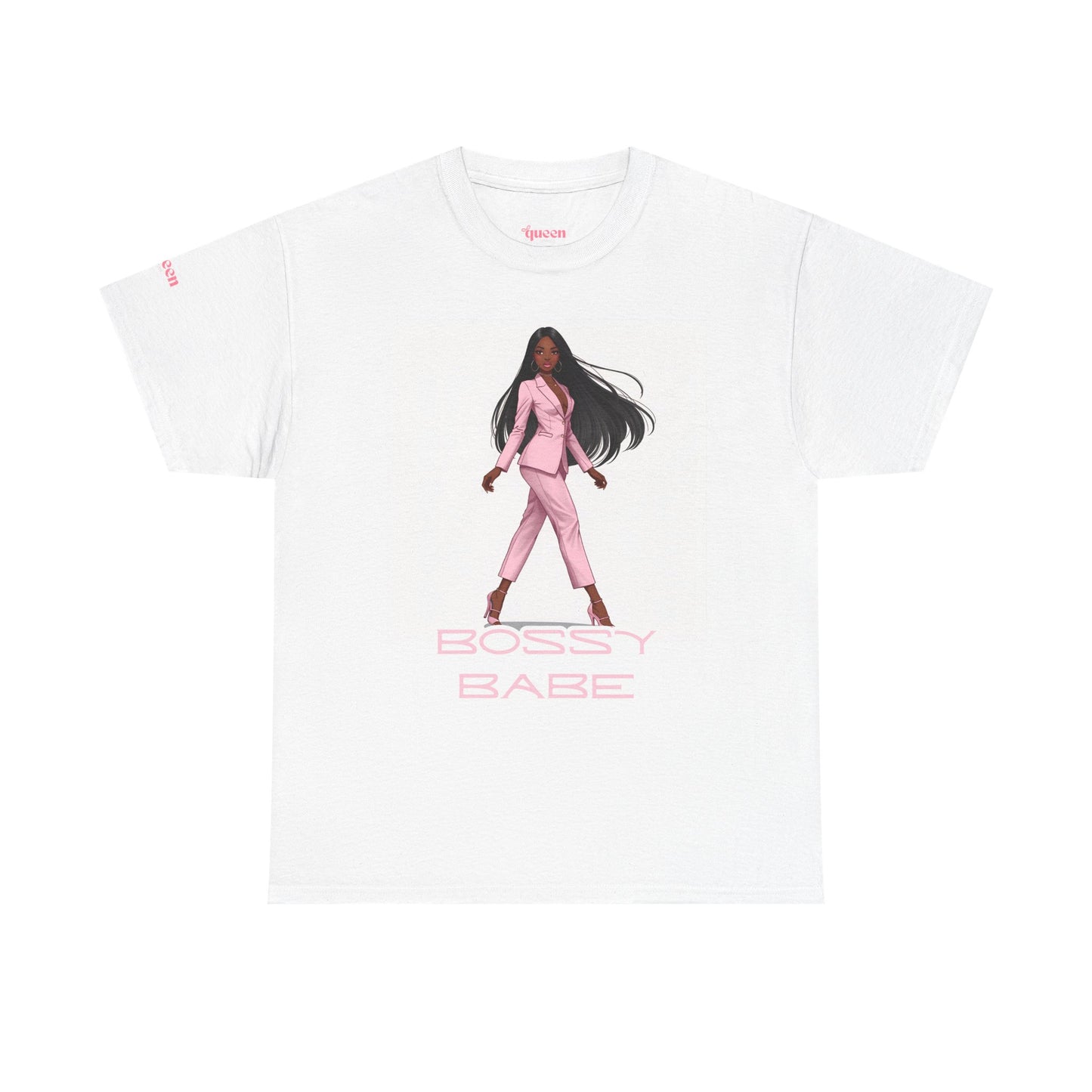 Bossy Babe Tee — Pink Power Graphic T‑Shirt