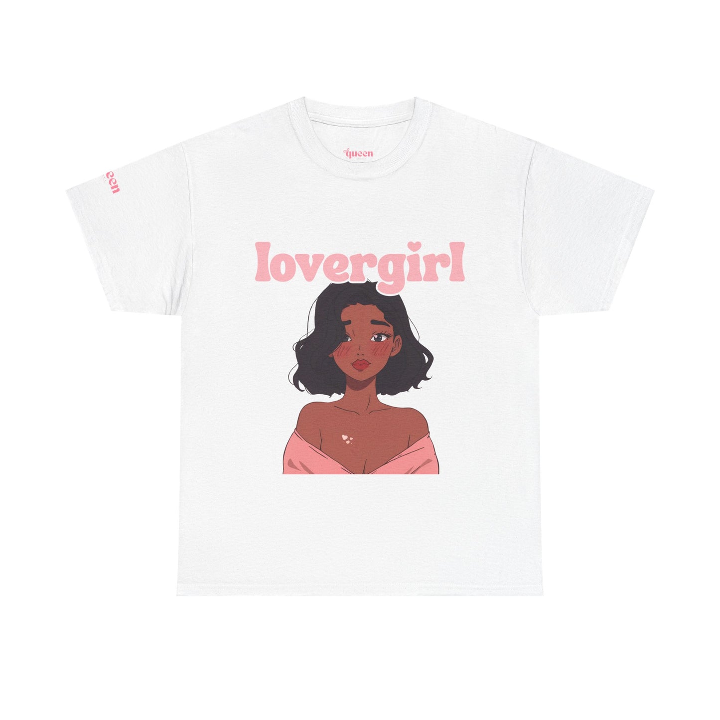Lovergirl Graphic Tee — Cute Pink Illustration Shirt