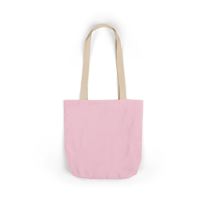 Pink "She’s Love" Afro Woman Canvas Tote