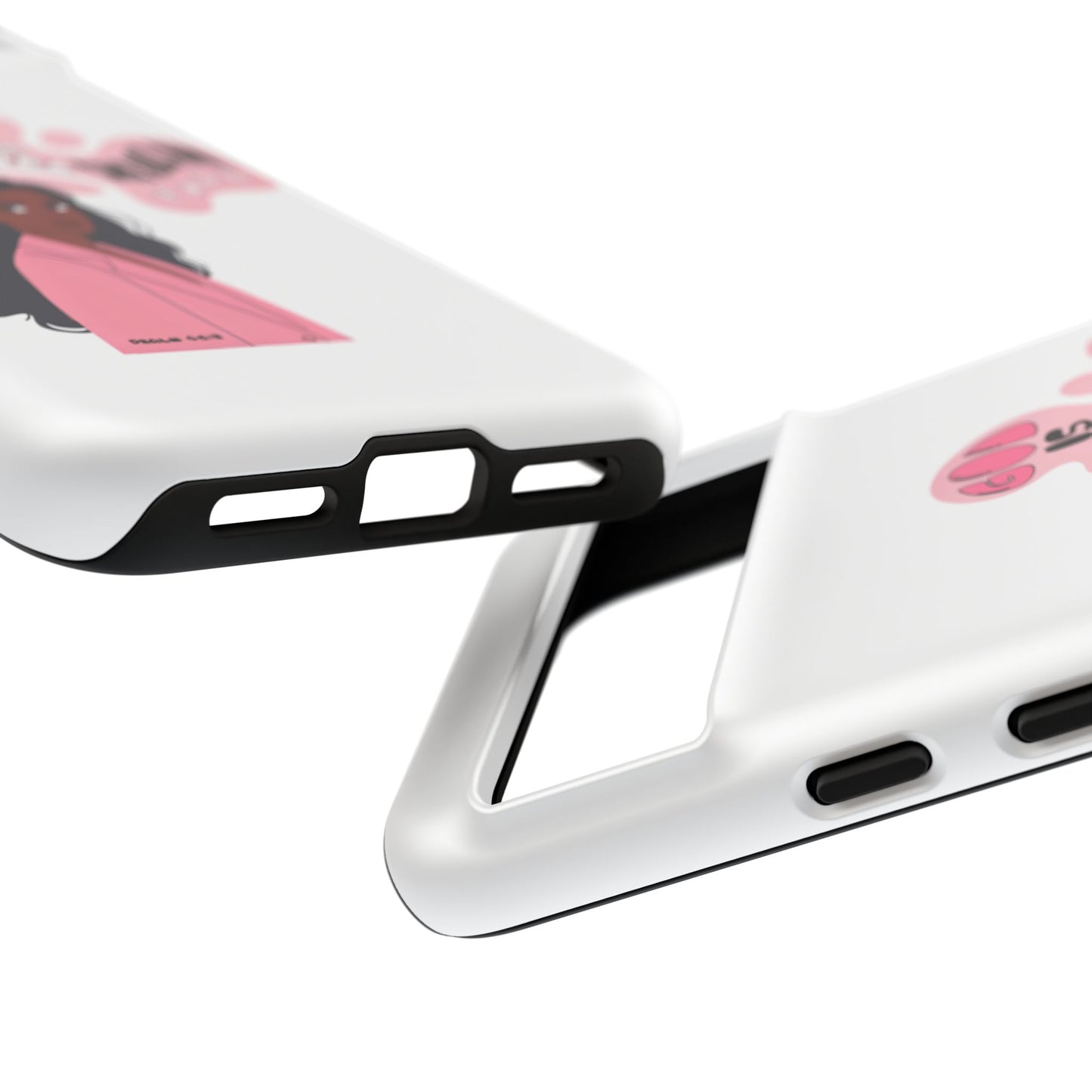 Phone Case — 'God is Within Her, She Will Not Fail' Inspirational Illustrated Case