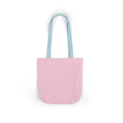Pink "She’s Love" Afro Woman Canvas Tote