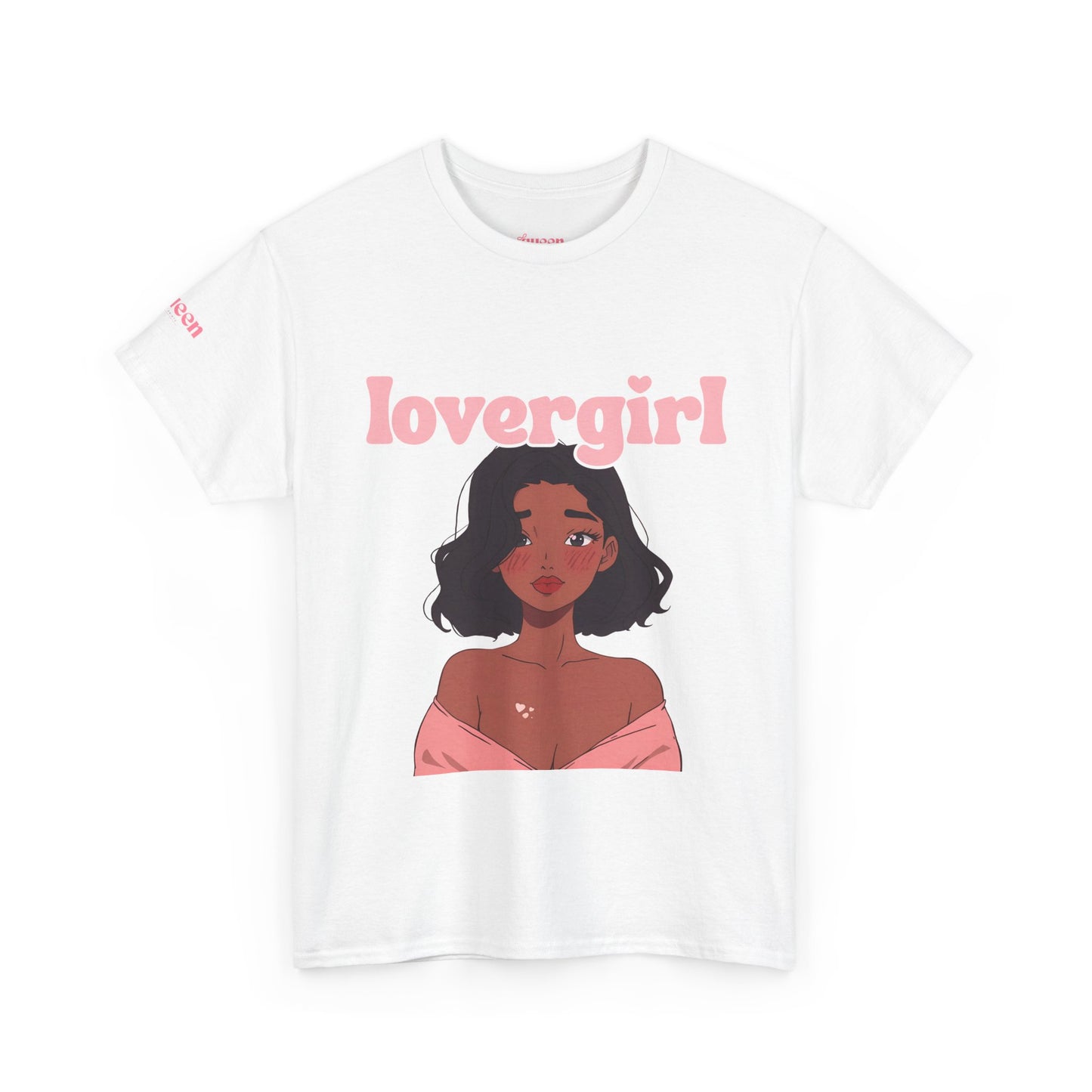 Lovergirl Graphic Tee — Cute Pink Illustration Shirt