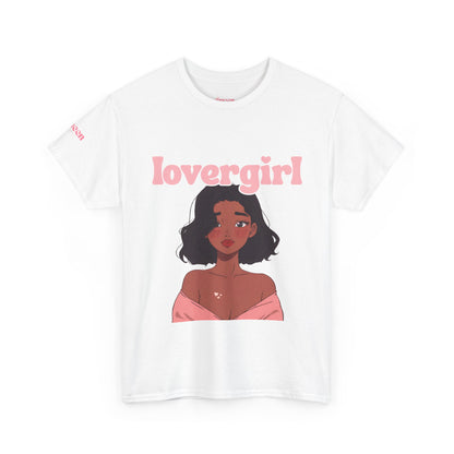Lovergirl Graphic Tee — Cute Pink Illustration Shirt