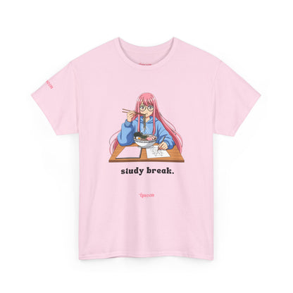 Study Break Tee — Cute Anime Girl Graphic Shirt