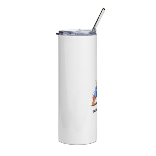 Study Break Tumbler — Anime Girl Stainless Steel 20oz Travel Cup