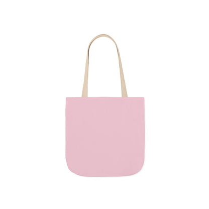 Pink "She’s Love" Afro Woman Canvas Tote