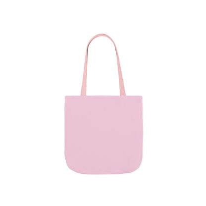 Bossy Pink Heart Tote Bag — Cute Retro Graphic Canvas Tote