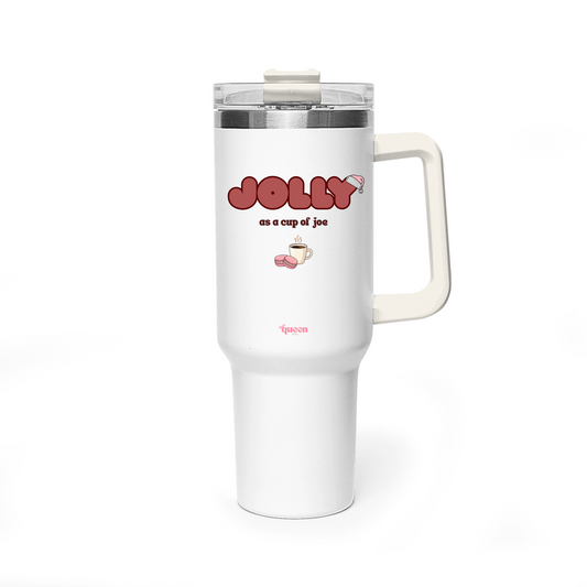 Jolly as a Cup of Joe 40oz Thermal Tumbler