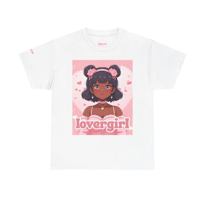 Lovergirl Anime Girl Graphic Tee