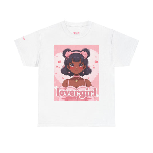Lovergirl Anime Girl Graphic Tee