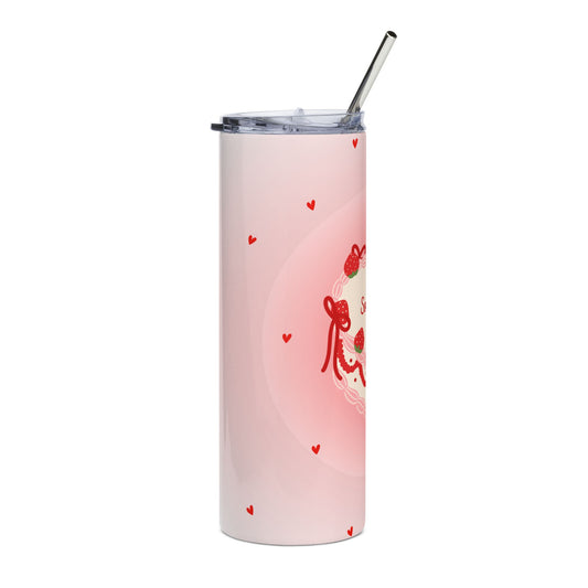 SoftGirl Strawberry Cream 20oz Stainless Steel Tumbler