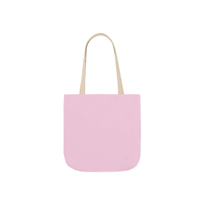 Bossy Pink Heart Tote Bag — Cute Retro Graphic Canvas Tote