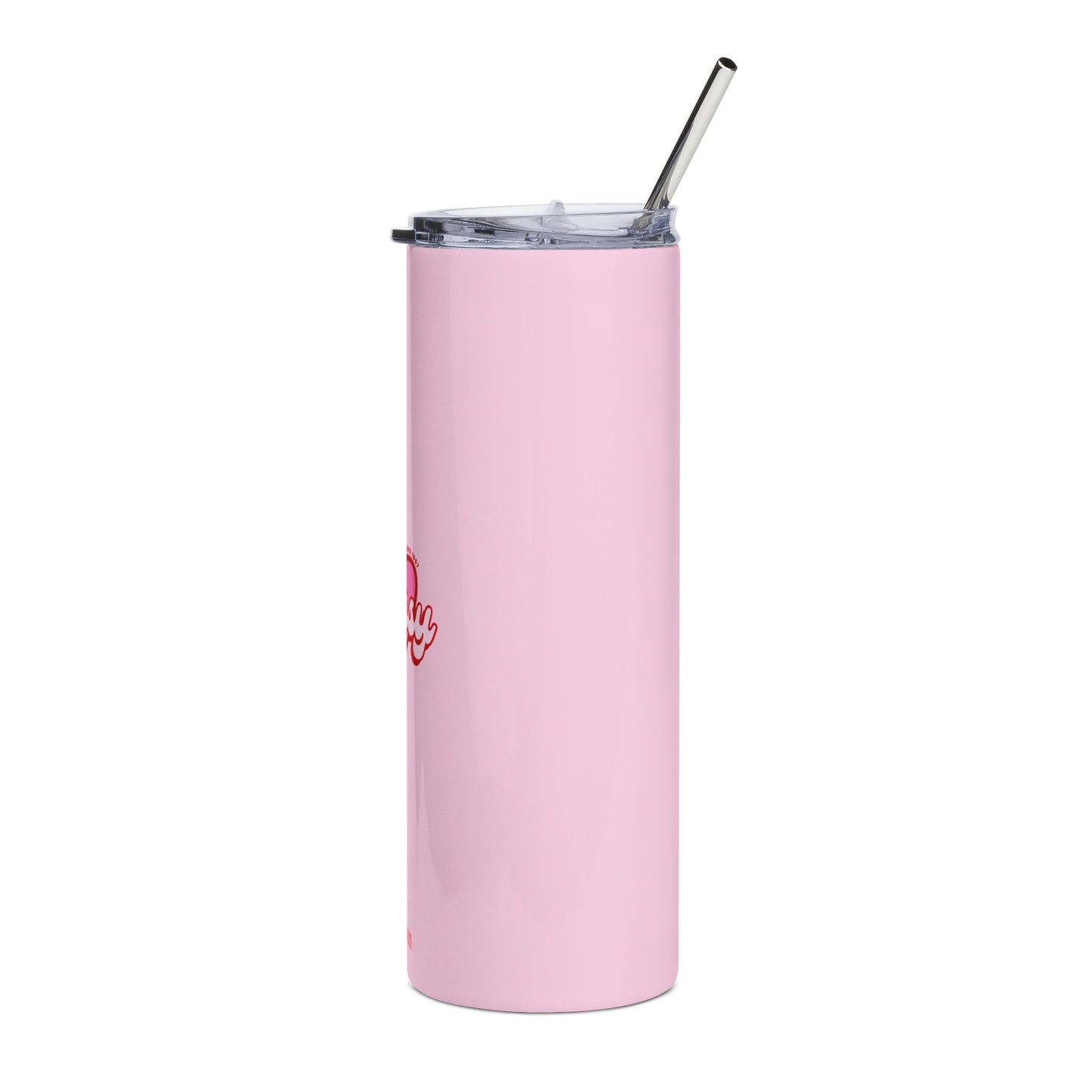 Bossy Pink 20oz Stainless Tumbler — Insulated Travel Cup