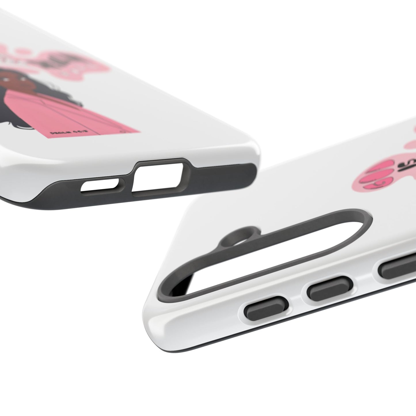 Phone Case — 'God is Within Her, She Will Not Fail' Inspirational Illustrated Case