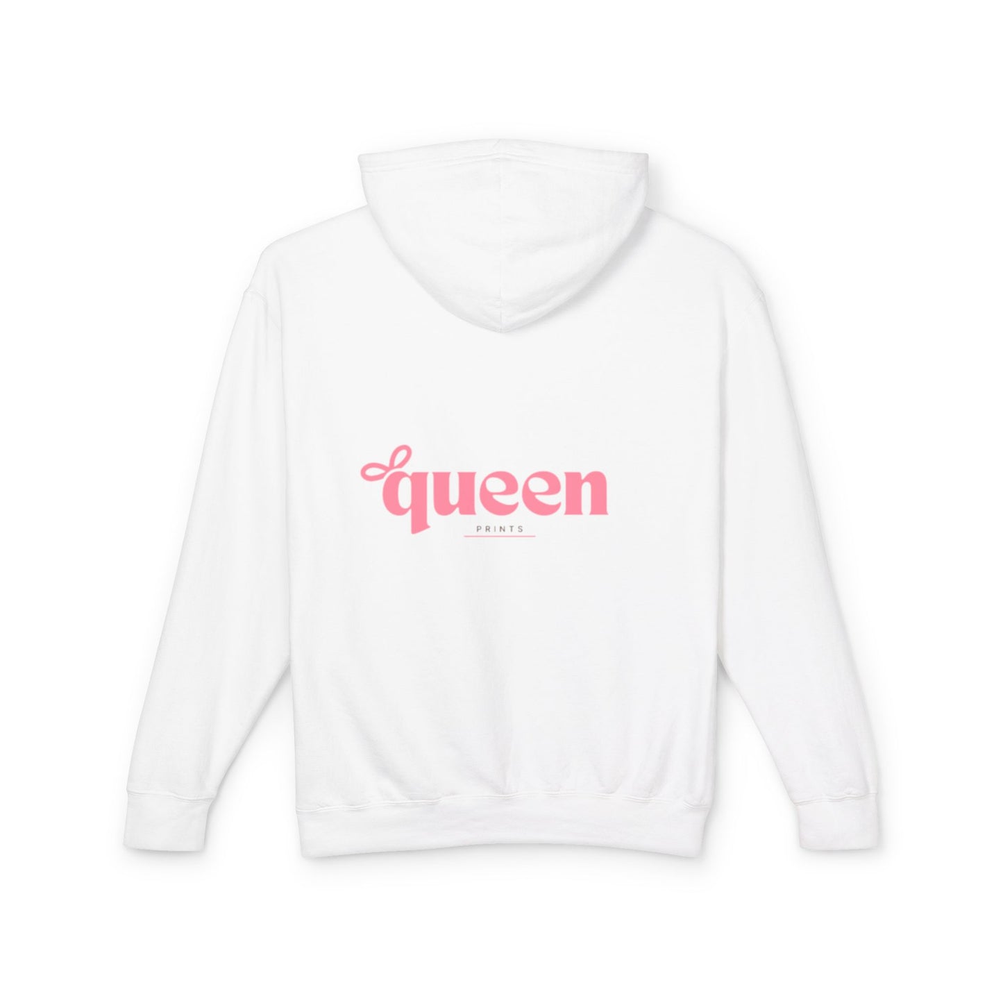 Biblical Queens Hoodie — Pink Feminine Christian Graphic Sweatshirt