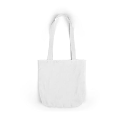 Tote Bag — 'Life is Good' Pink Bow Canvas Tote, Cute Heart Gift Bag