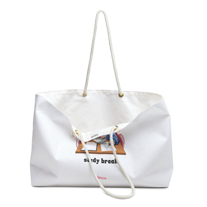 Study Break Weekender Bag — Anime Girl Noodle Tote for Students & Travelers