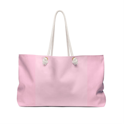 Pink 'She Is Love' Weekender Bag — Afro Hair Empowerment Travel Tote