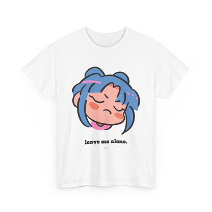 Leave Me Alone Tee — Cute Anime Sad Girl Graphic T-Shirt
