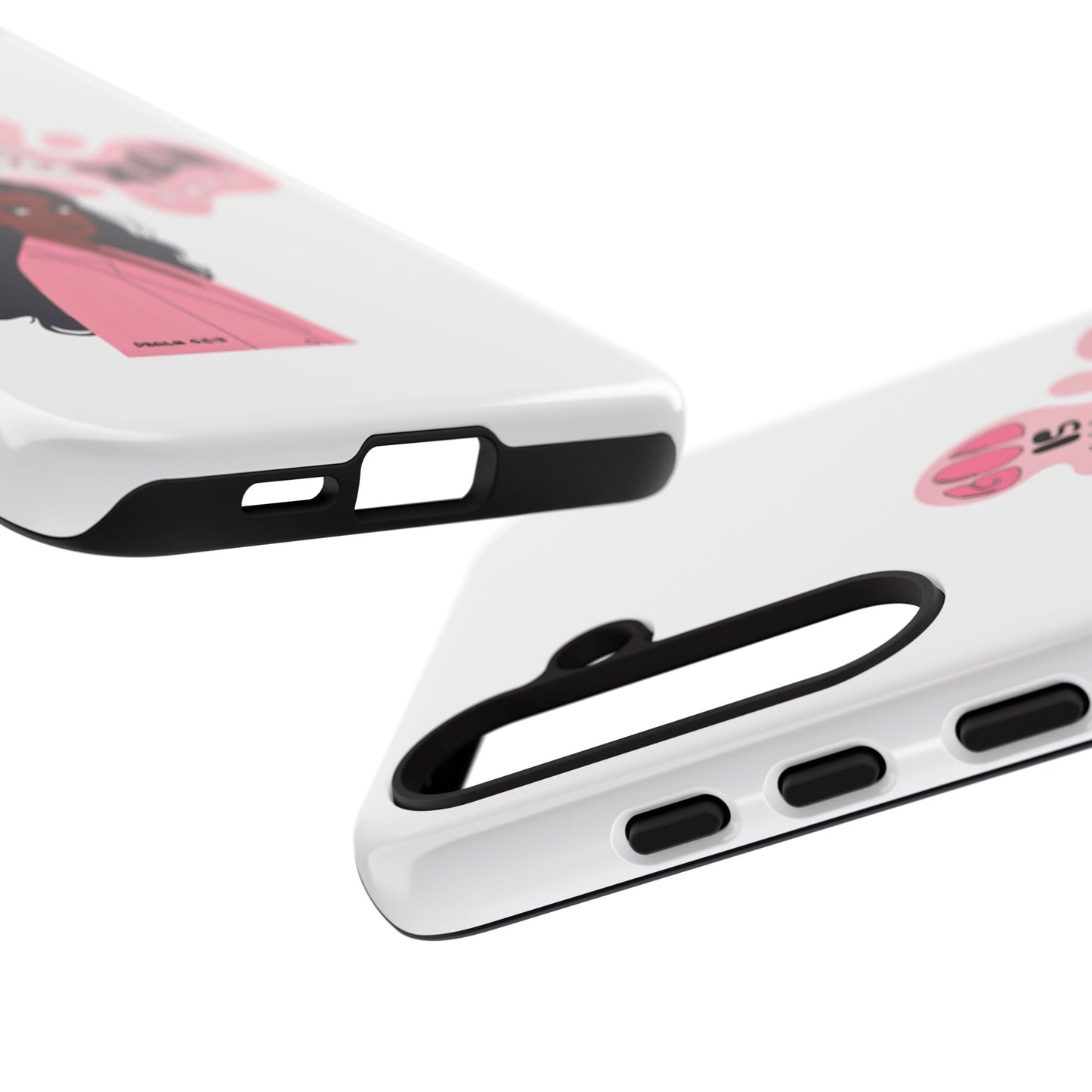 Phone Case — 'God is Within Her, She Will Not Fail' Inspirational Illustrated Case