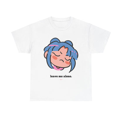 Leave Me Alone Tee — Cute Anime Sad Girl Graphic T-Shirt