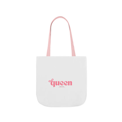 Tote Bag — "God Is Within Her; She Will Not Fail" Illustrated Faith Tote